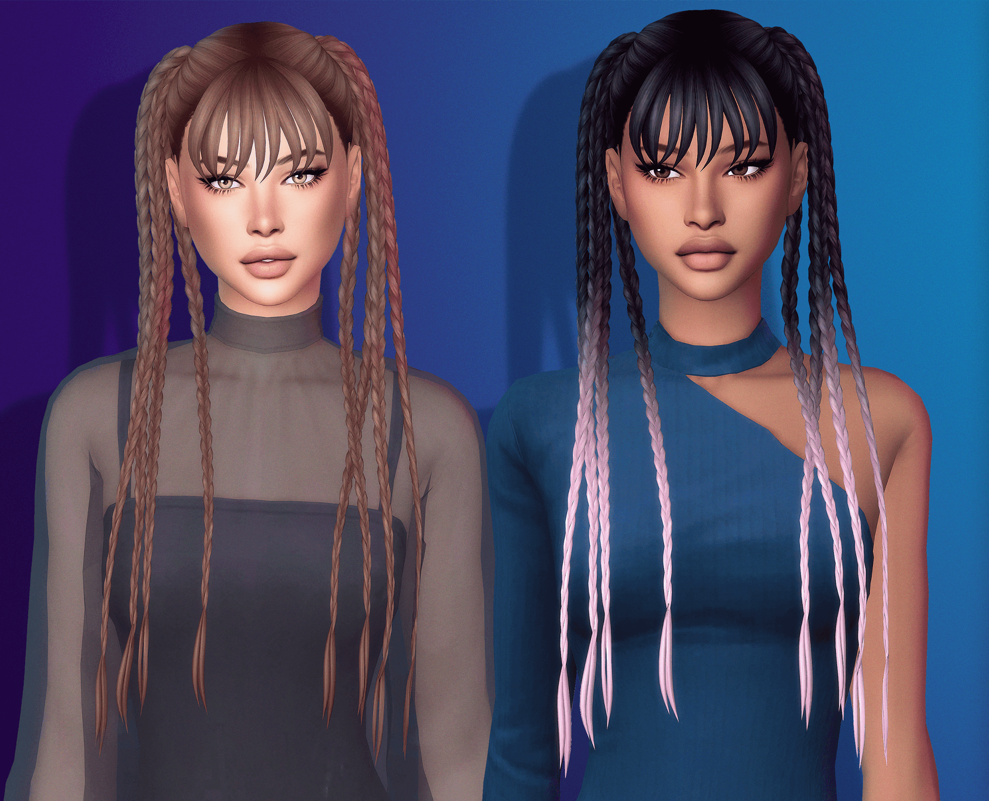 Скриншот мода Прическа Yeong Hairstyle